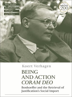 cover image of Being and Action Coram Deo